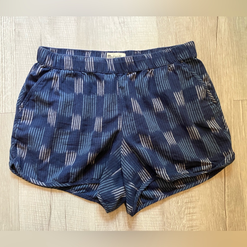 Madewell Blue Shorts - Comfy Stretch Waist